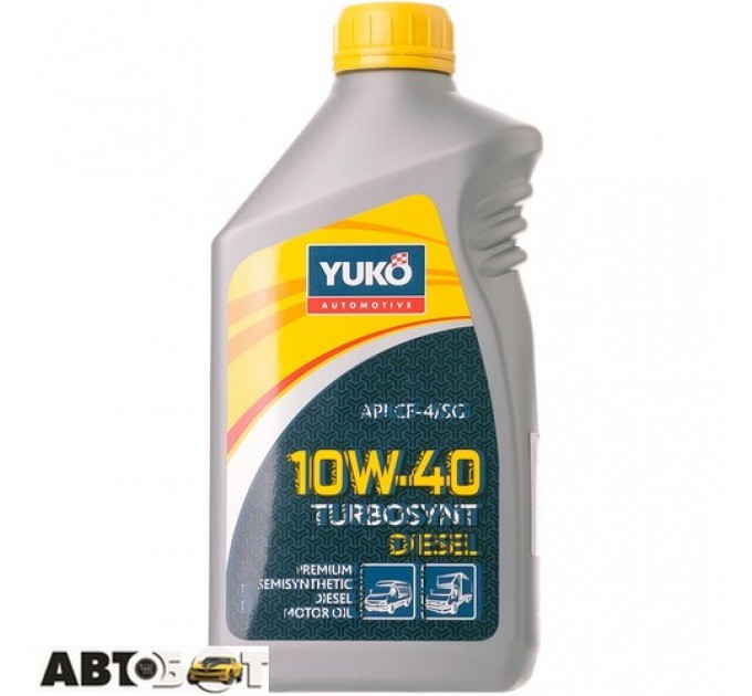  Моторное масло Yuko TURBOSYNT DIESEL 10W-40 1л