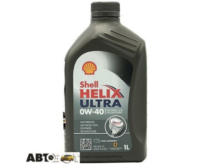 Моторное масло SHELL Helix Ultra 0W-40 1л, цена: 1 078 грн.