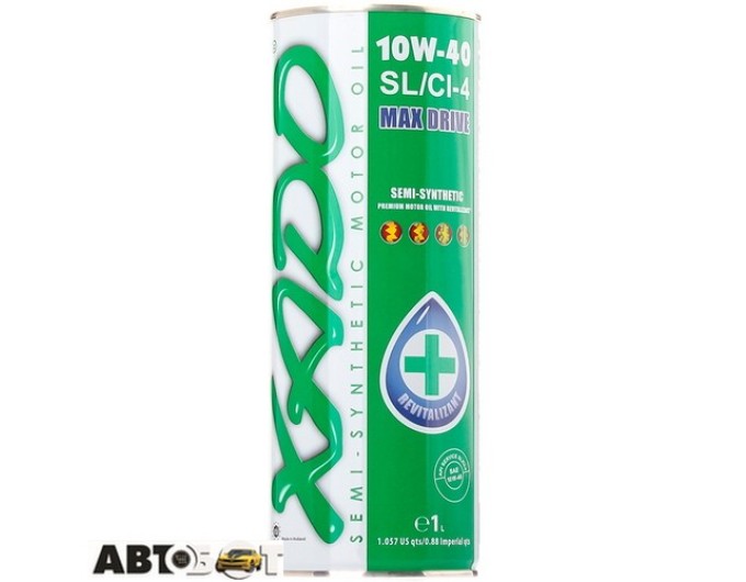 Моторное масло XADO Atomic Oil 10W-40 SL/CI-4 XA 24109 1л, цена: 551 грн.