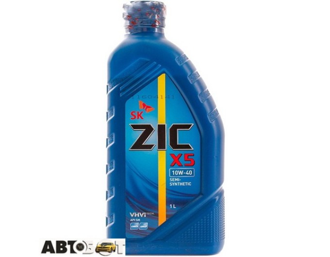 Моторное масло ZIC X5 10W-40 1л, цена: 769 грн.