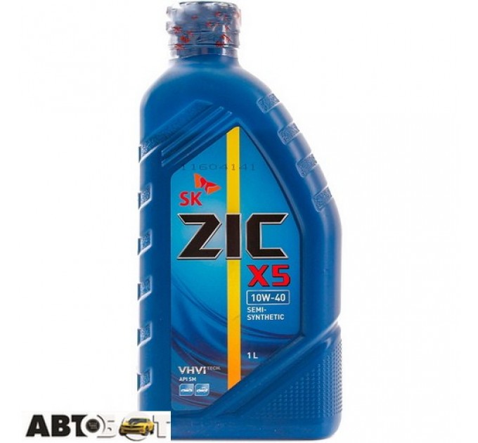 Моторное масло ZIC X5 10W-40 1л, цена: 423 грн.