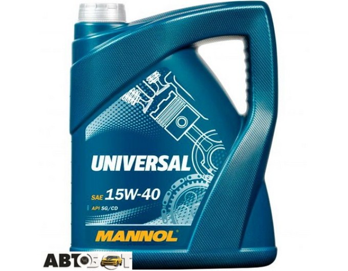 Моторное масло MANNOL UNIVERSAL 15W-40 5л, цена: 1 578 грн.