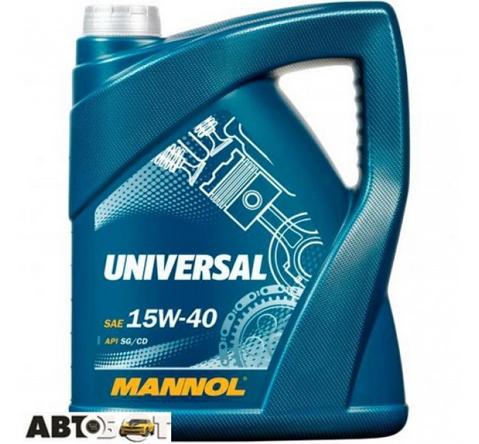 Моторное масло MANNOL UNIVERSAL 15W-40 5л, цена: 868 грн.