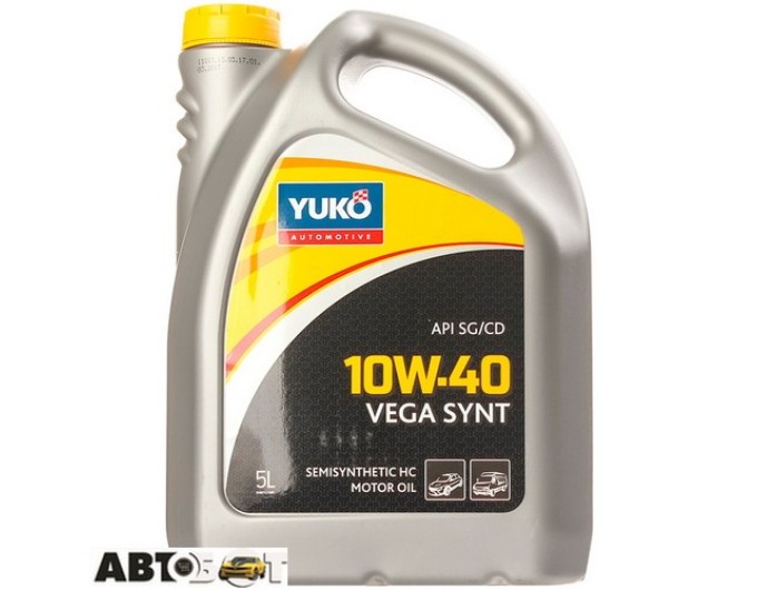 Моторное масло Yuko VEGA SYNT 10W-40 5л, цена: 1 510 грн.