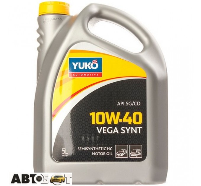  Моторное масло Yuko VEGA SYNT 10W-40 5л