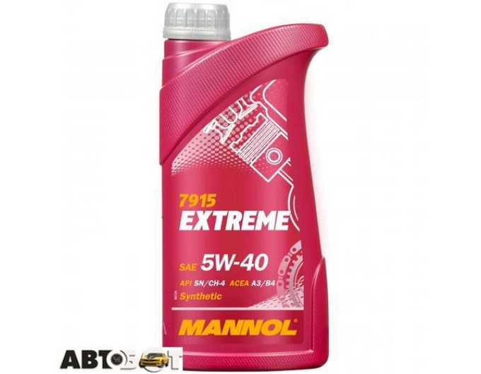 Моторна олива MANNOL EXTREME 5W-40 1л, ціна: 751 грн.