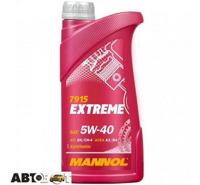 Моторна олива MANNOL EXTREME 5W-40 1л, ціна: 413 грн.