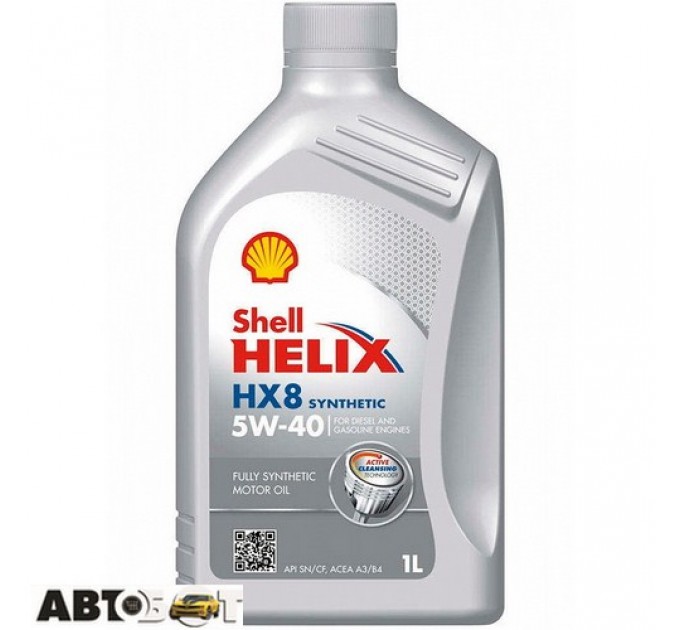  Моторное масло SHELL Helix HX8 5W-40 1л