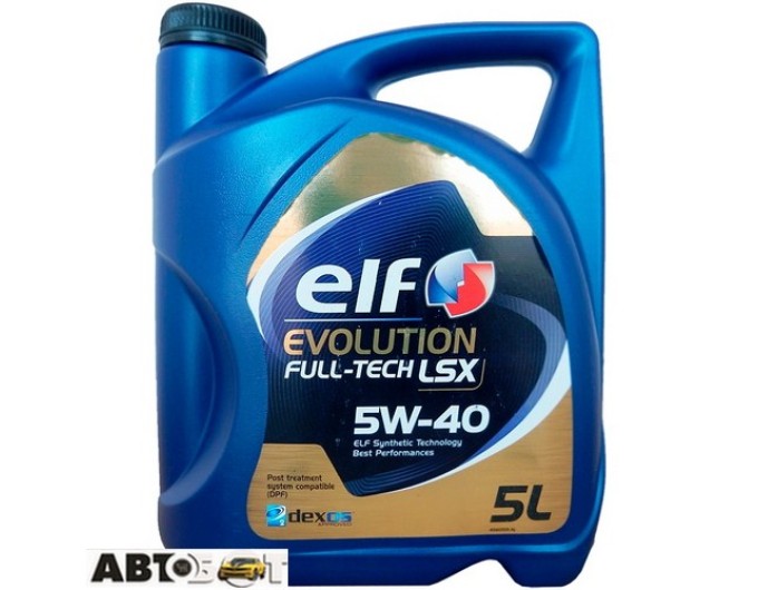 Моторное масло ELF EVOLUTION FULL-TECH LSX 5W-40 5л, цена: 2 702 грн.