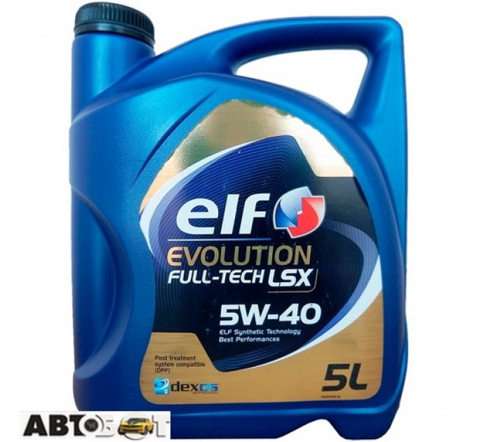 Моторна олива ELF EVOLUTION FULL-TECH LSX 5W-40 5л, ціна: 2 116 грн.