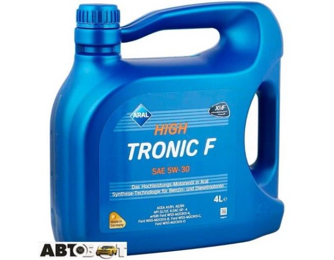 Моторное масло ARAL HighTronic F 5W-30 4л, цена: 2 455 грн.