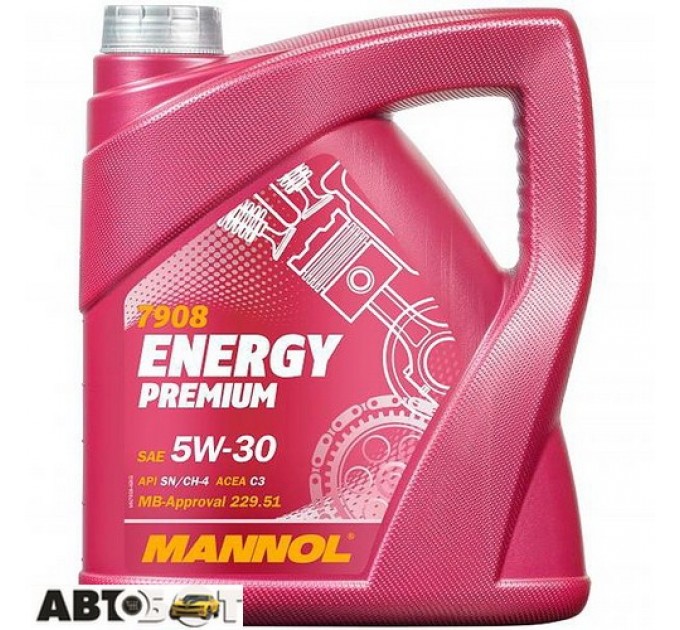 Моторное масло MANNOL ENERGY PREMIUM 5W-30 4л, цена: 1 695 грн.