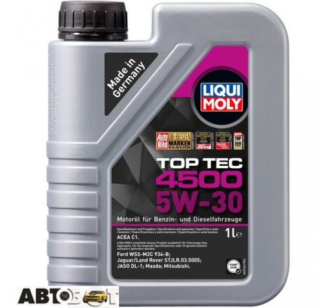 Моторное масло LIQUI MOLY Top Tec 4500 5W-30 2317 1л, цена: 752 грн.