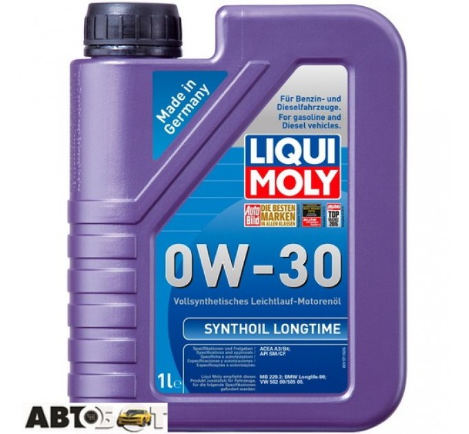 Моторна олива LIQUI MOLY Synthoil Longtime 0W-30 8976 1л, ціна: 848 грн.