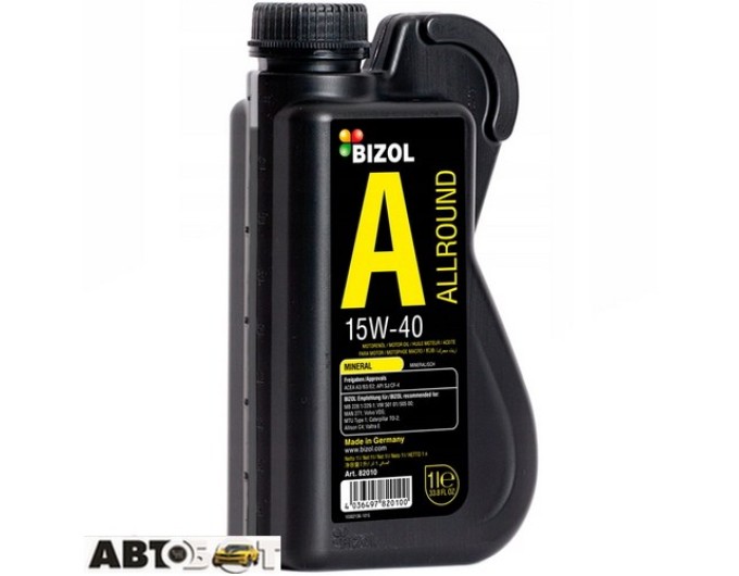 Моторна олива BIZOL Allround 15W-40 B82010 1л, ціна: 786 грн.