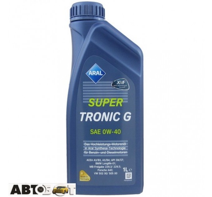 Моторна олива ARAL SuperTronic G 0W-40 1л, ціна: 561 грн.