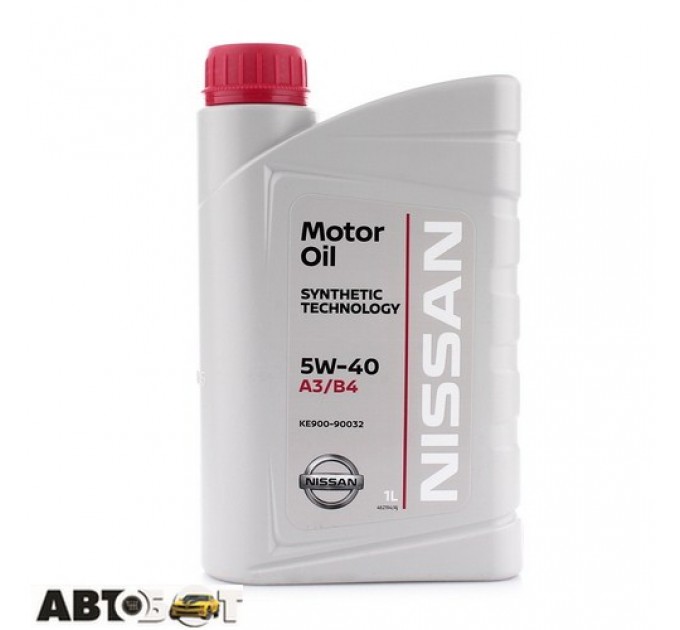 Моторное масло Nissan Motor Oil 5W-40 KE90090032 1л, цена: 334 грн.