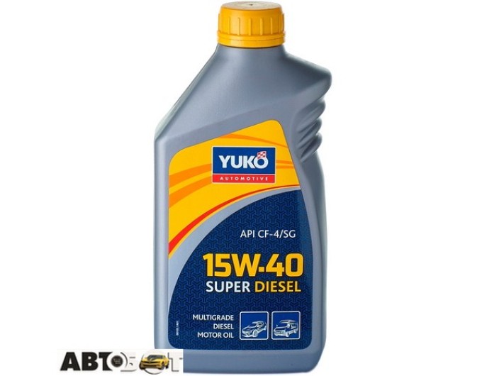 Моторное масло Yuko SUPER DIESEL 15W-40 1л, цена: 391 грн.