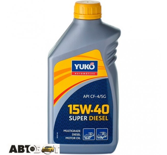  Моторное масло Yuko SUPER DIESEL 15W-40 1л