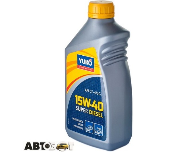 Моторное масло Yuko SUPER DIESEL 15W-40 1л, цена: 391 грн.