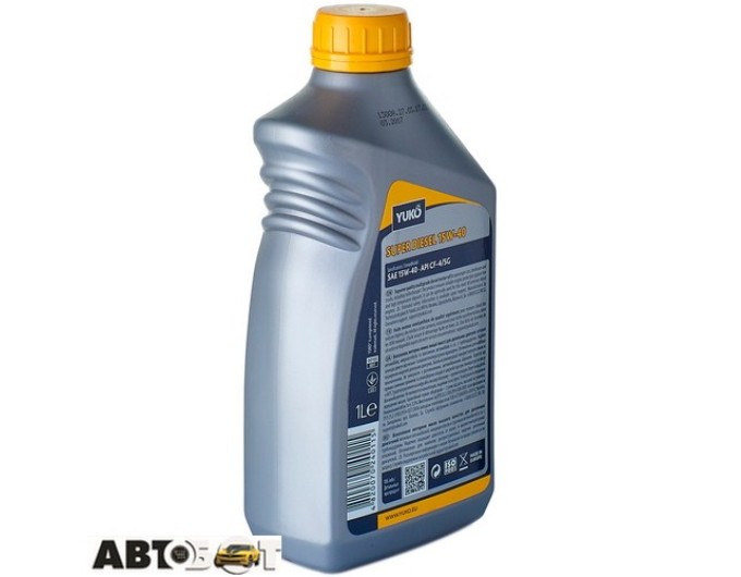 Моторное масло Yuko SUPER DIESEL 15W-40 1л, цена: 391 грн.