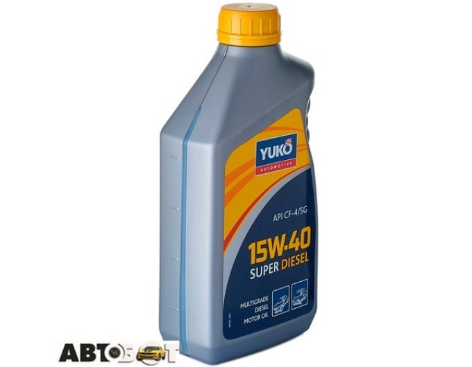 Моторное масло Yuko SUPER DIESEL 15W-40 1л, цена: 391 грн.
