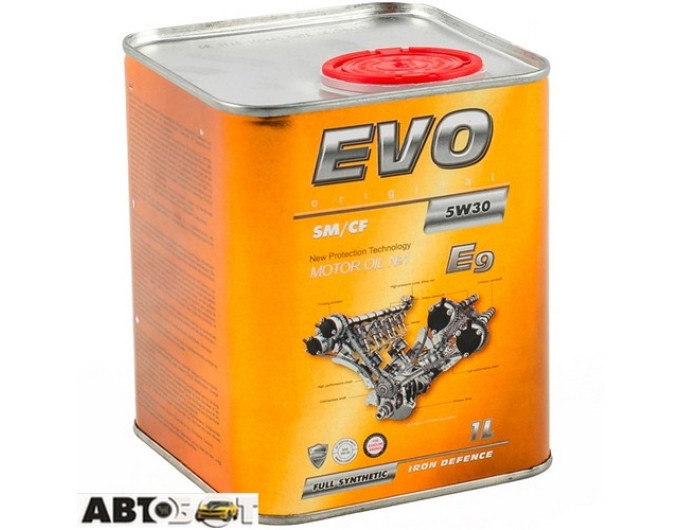 Моторное масло EVO E9 5W-30 1л, цена: 534 грн.