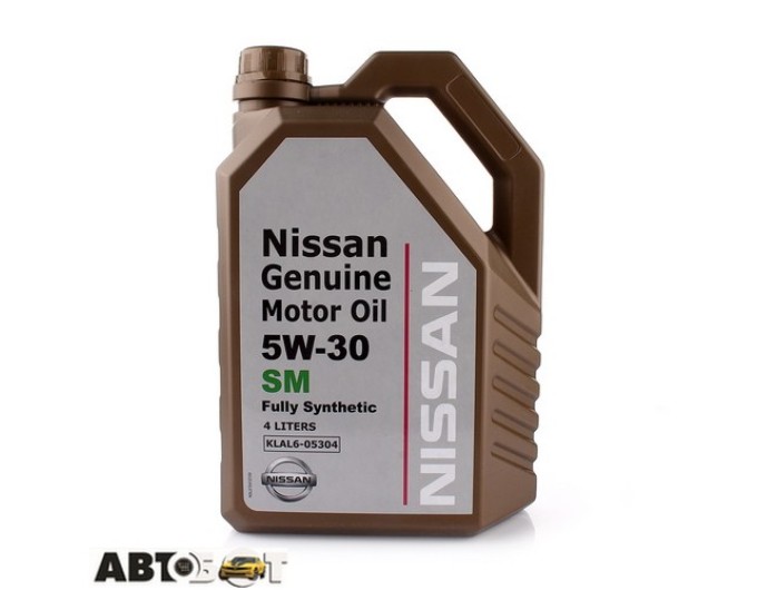 Моторна олива Nissan GENUINE OIL 5W-30 KLAL6-05304 4л, ціна: 3 269 грн.