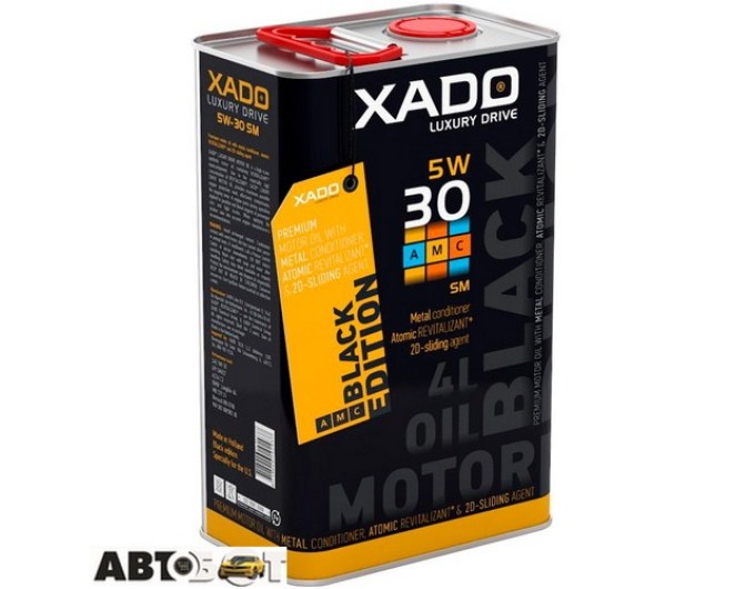 Моторное масло XADO LX AMC Black Edition 5W-30 SM/CF 4л, цена: 3 107 грн.