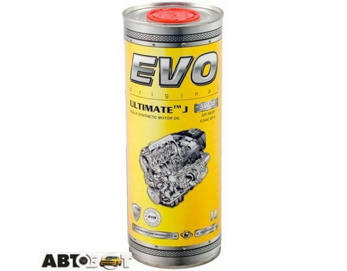 Моторное масло EVO ULTIMATE J 5W-30 1л, цена: 950 грн.