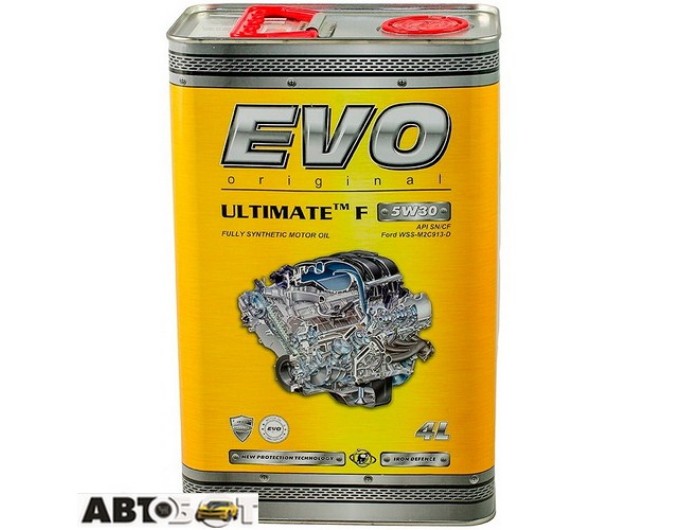 Моторное масло EVO ULTIMATE F 5W-30 4л, цена: 2 707 грн.