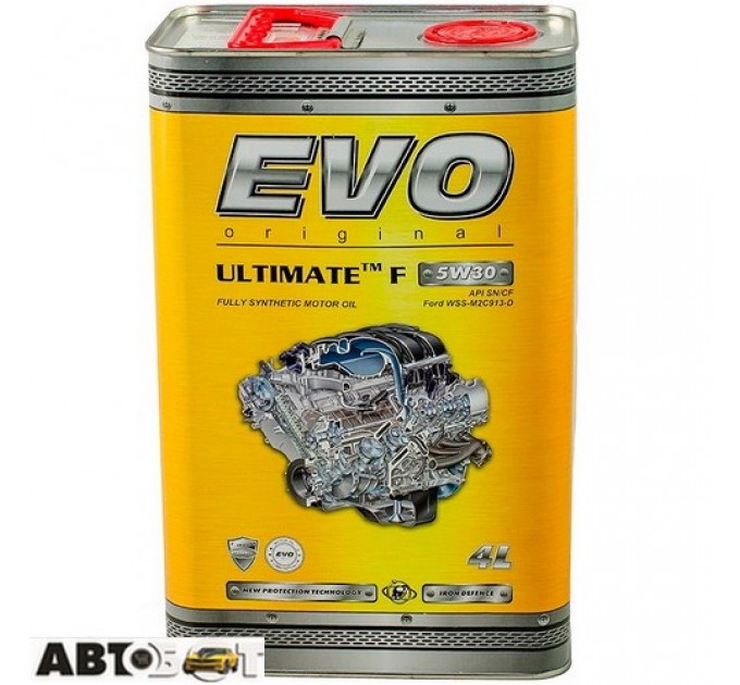 Моторное масло EVO ULTIMATE F 5W-30 4л, цена: 1 489 грн.