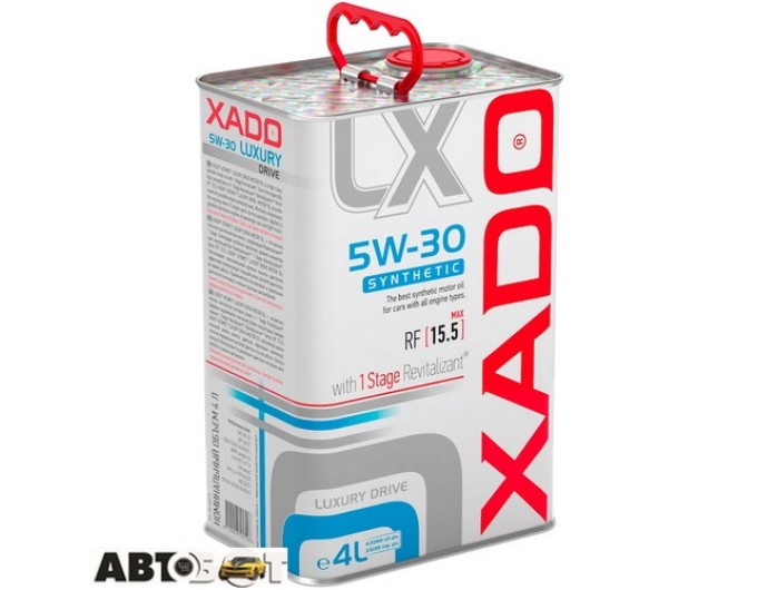 Моторное масло XADO Luxury Drive 5W-30 XA 20273 4л, цена: 3 261 грн.