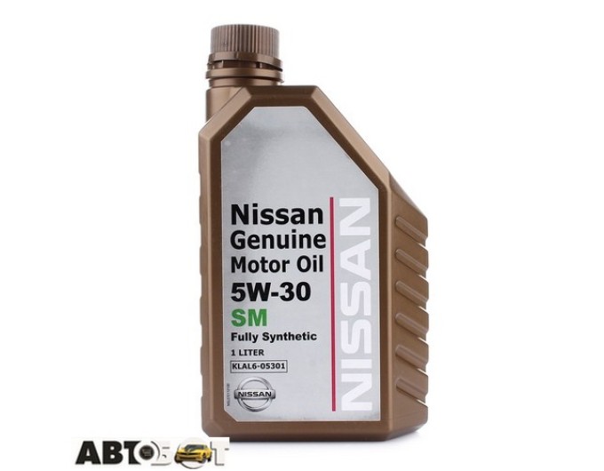 Моторна олива Nissan Genuine Oil 5W-30 KLAL6-05301 1л, ціна: 1 131 грн.