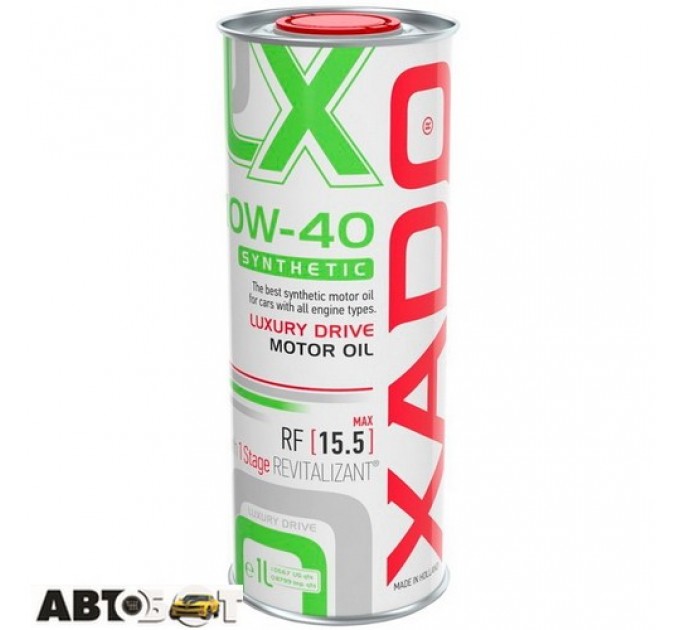  Моторное масло XADO Luxury Drive 10W-40 XA 20175 1л