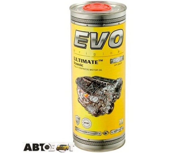 Моторна олива EVO ULTIMATE Iconic 0W-40 1л, ціна: 863 грн.