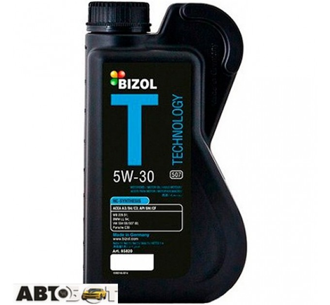 Моторное масло BIZOL Technology 5W-30 507 B85820 1л, цена: 388 грн.