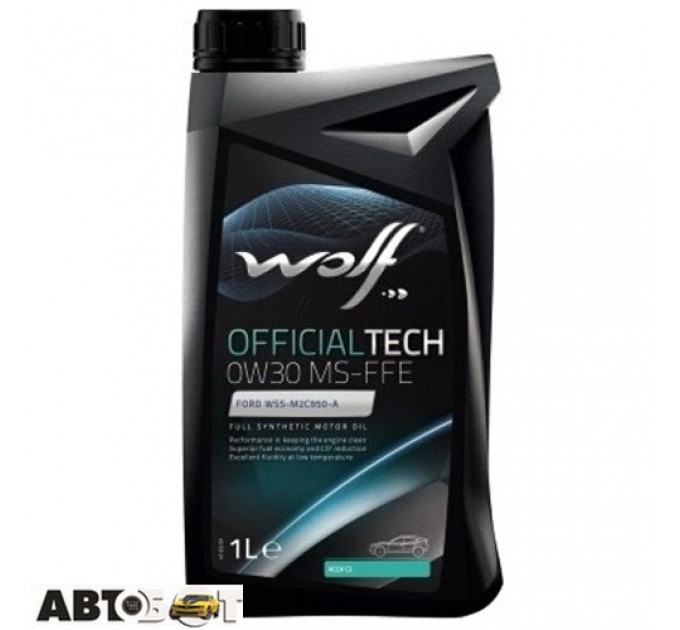 Моторное масло WOLF OFFICIALTECH 0W-30 MS-FFE 1л, цена: 476 грн.