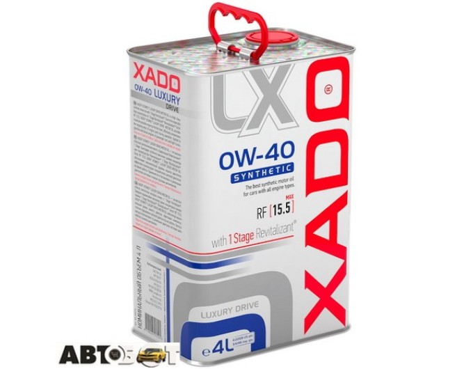 Моторное масло XADO Luxury Drive 0W-40 XA 20272 4л, цена: 2 231 грн.