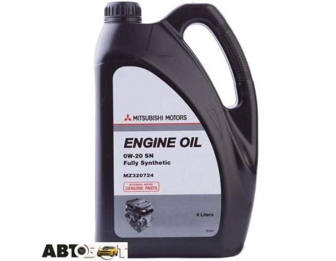 Моторное масло Mitsubishi Engine Oil 0W-20 MZ320724 4л, цена: 3 211 грн.