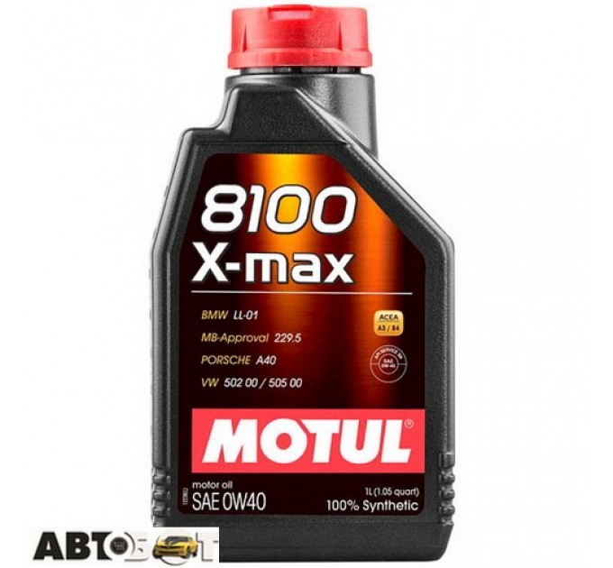 Моторное масло MOTUL 8100 X-max 0W-40 348201 1л, цена: 687 грн.