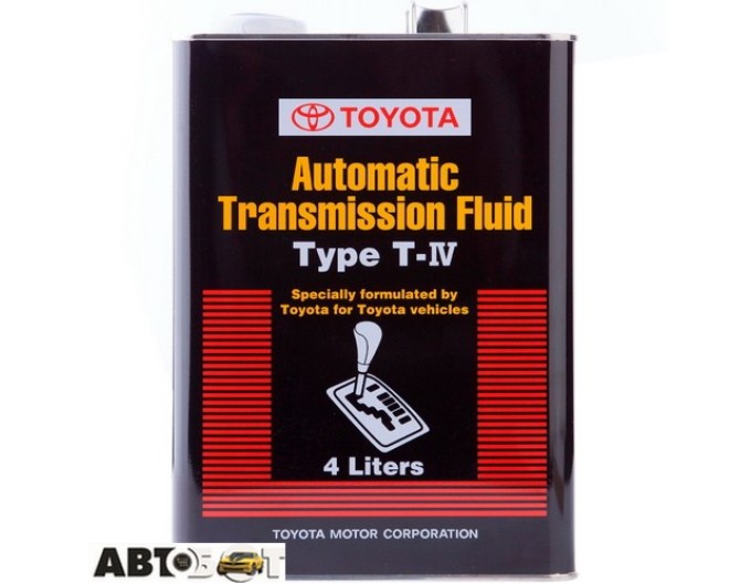 Трансмиссионное масло Toyota ATF Type T-IV 08886-81015 4л, цена: 2 662 грн.