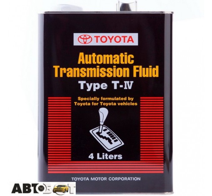  Трансмиссионное масло Toyota ATF Type T-IV 08886-81015 4л