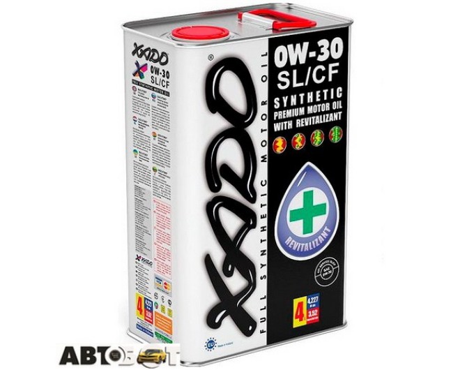 Моторна олива XADO Atomic Oil 0W-30 SL/CF XA 20201 4л, ціна: 3 158 грн.
