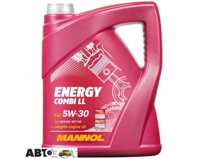 Моторное масло MANNOL Energy Combi LL 5W-30 5л, цена: 3 876 грн.