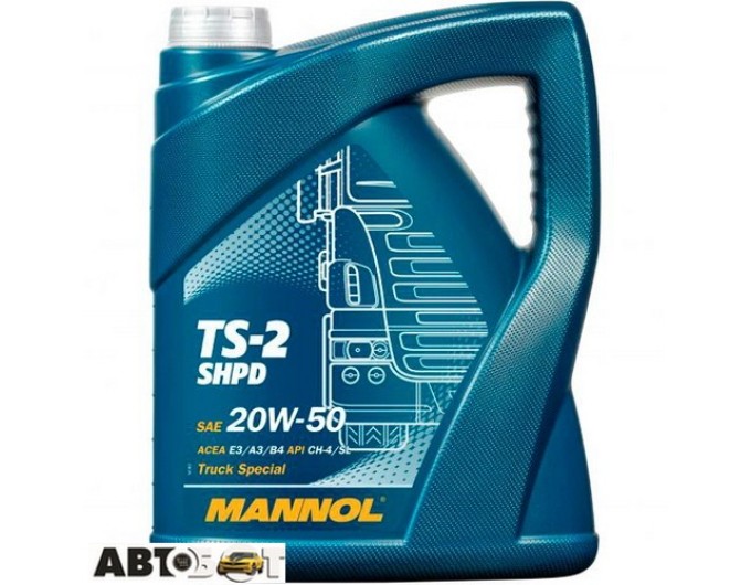 Моторное масло MANNOL TS-2 TRUCK SPECIAL SHPD 20W-50 5л, цена: 1 518 грн.