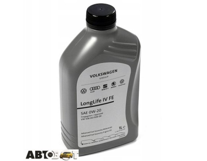 Моторное масло VAG Longlife IV 0W-20 GS60577D2 1л, цена: 641 грн.