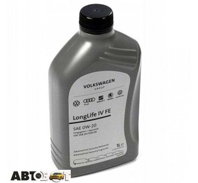 Моторное масло VAG Longlife IV 0W-20 GS60577D2 1л, цена: 567 грн.