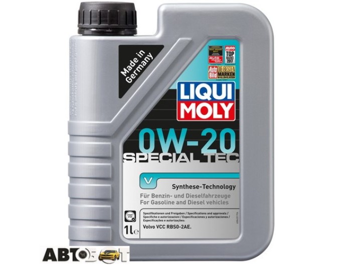 Моторное масло LIQUI MOLY SPECIAL TEC V 0W-20 LIM20631 1л, цена: 1 100 грн.