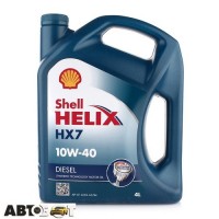 Моторное масло SHELL Helix Diesel HX7 10W-40 4л